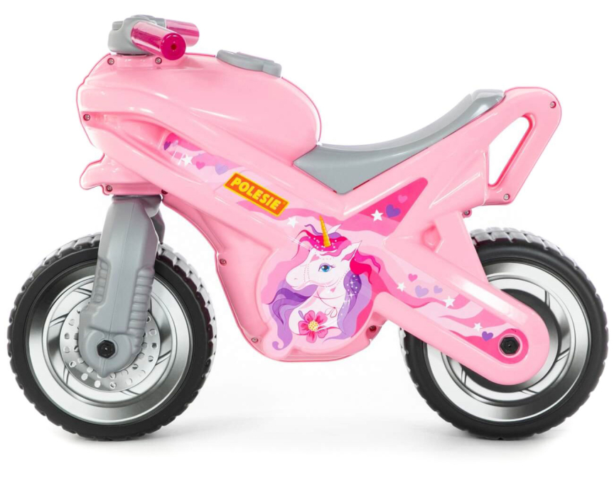 Каталка-мотоцикл Полесье МХ розовый