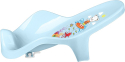 Горка для купания детей Пластишка с декором светло-голубой