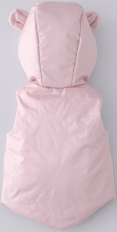 Безрукавка детская утеплённая Орсетто, розовая, размер 30, рост92-98 см