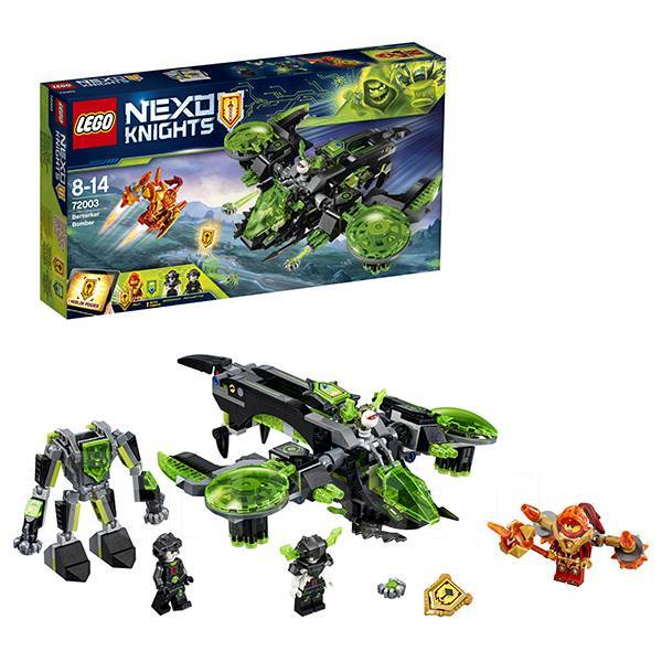 LEGO Nexo Неистовый бомбардировщик