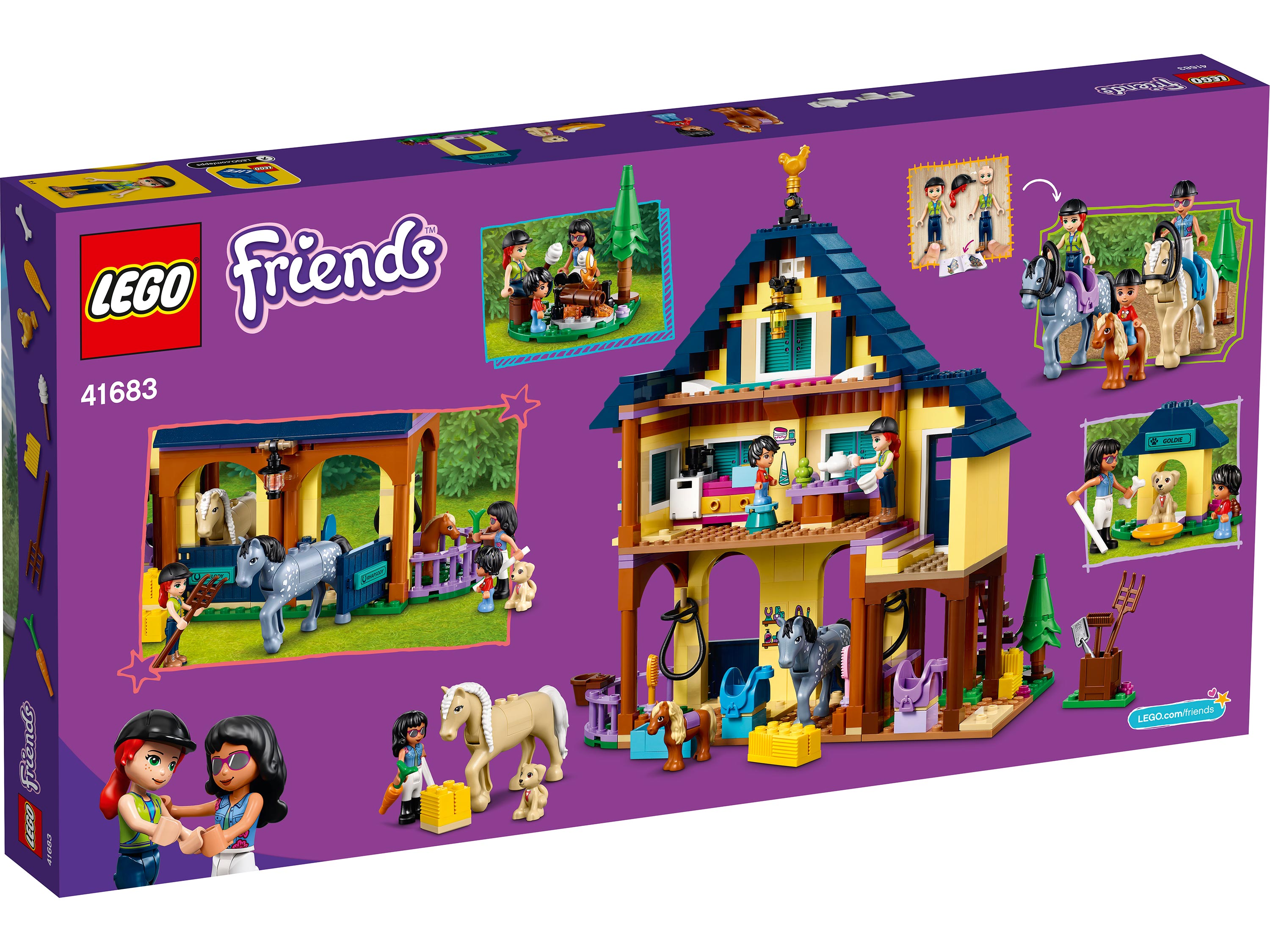 Конструктор Lego Friends Лесной клуб верховой езды купить в Москве в  интернет-магазине LEMI KIDS