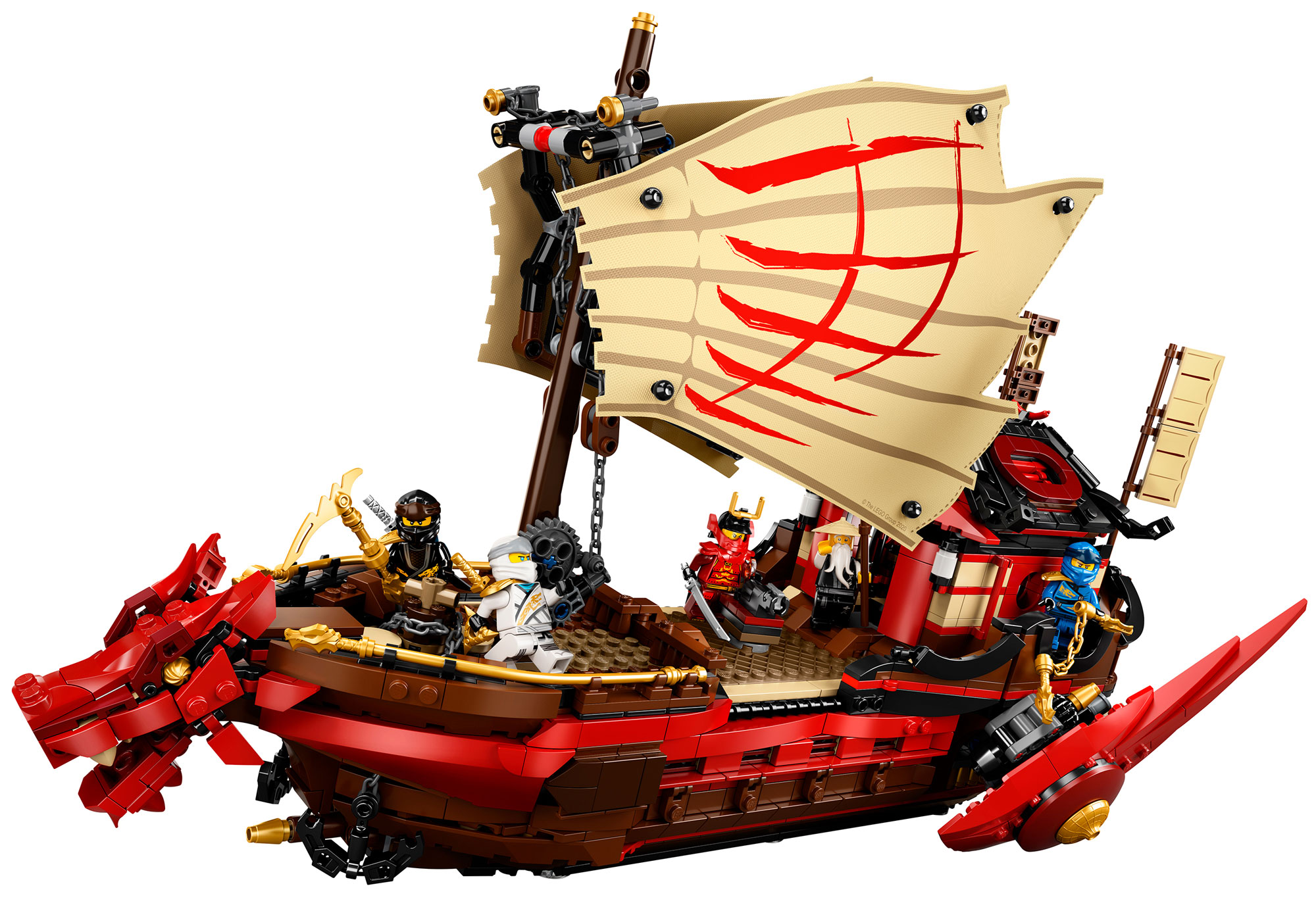 Конструктор LEGO Ninjago 71705 Летающий корабль Мастера Ву купить в Москве  в интернет-магазине LEMI KIDS