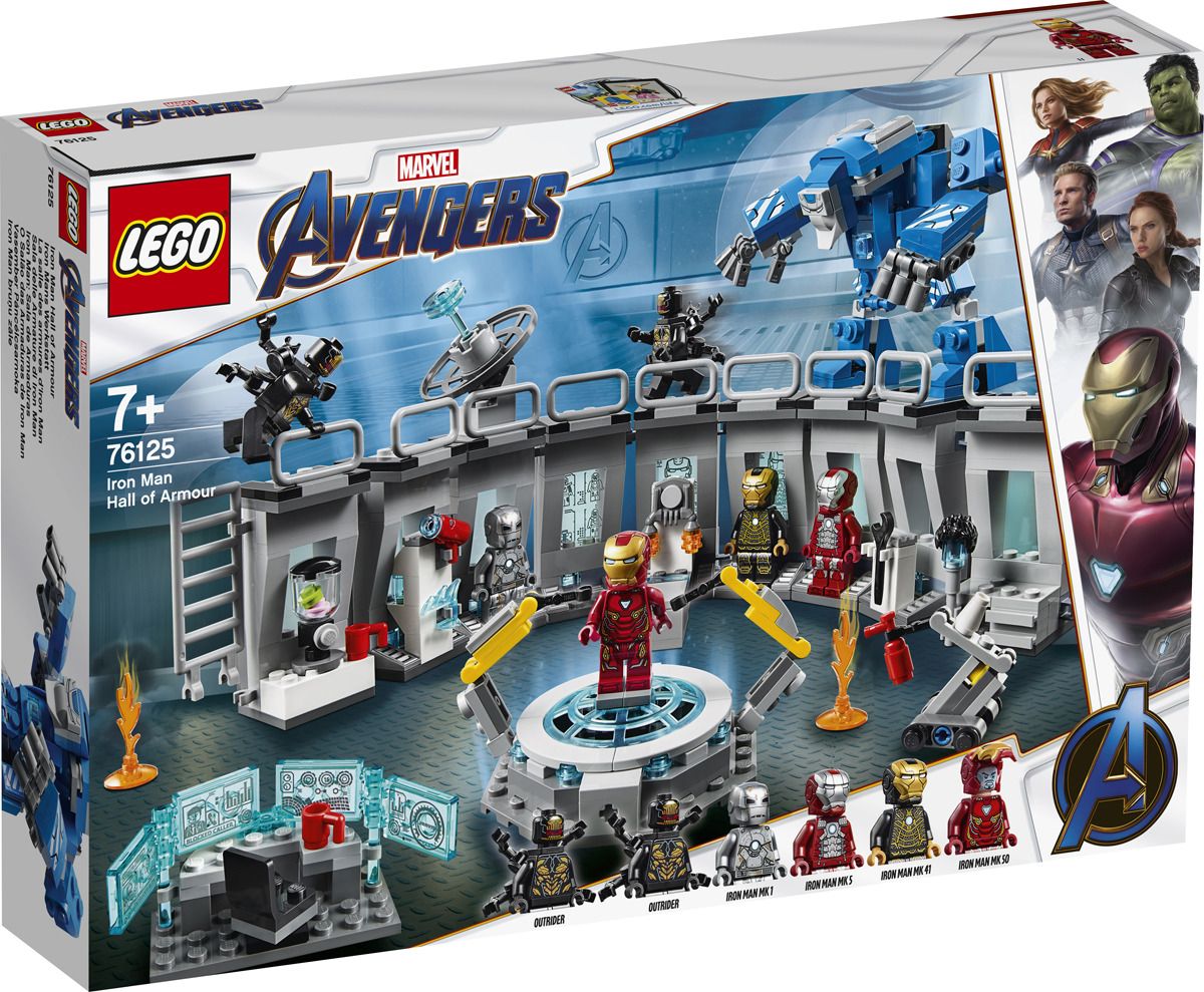 Конструктор LEGO Marvel Super Heroes 76125 Avengers Лаборатория Железного человека купить в Москве в интернет-магазине LEMI KIDS