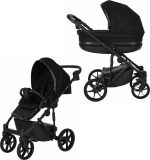 Фотография товара Коляска 2 в 1 Pituso Luna короб, прогулка, Black