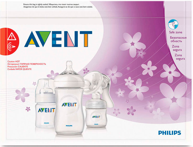 Пакеты для стерилизации в микроволновой печи Philips Avent 5 штук