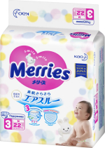 Фотография товара Подгузники Merries 22 штуки M 6-11кг