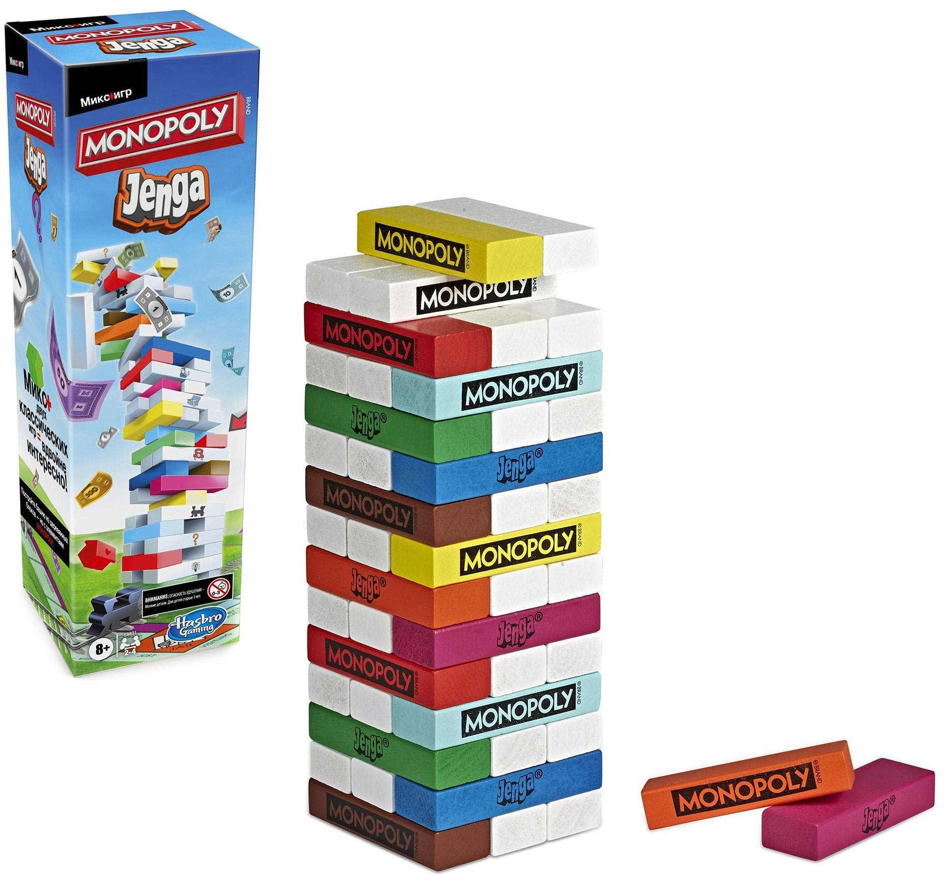 Настольная игра Jenga Монополия купить в Москве в интернет-магазине LEMI  KIDS