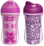 Фотография товара Поильник Chicco Active Cup 266 мл сереневый/розовый