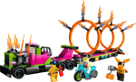 Фотография товара Конструктор Lego City Трюковый грузовик и огненное кольцо
