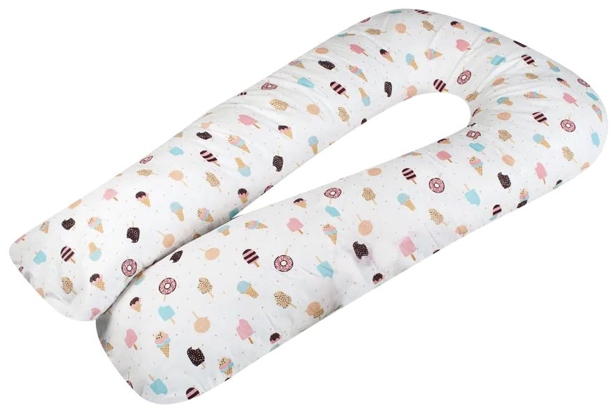 Подушка для беременных U-образная AmaroBaby эскимо