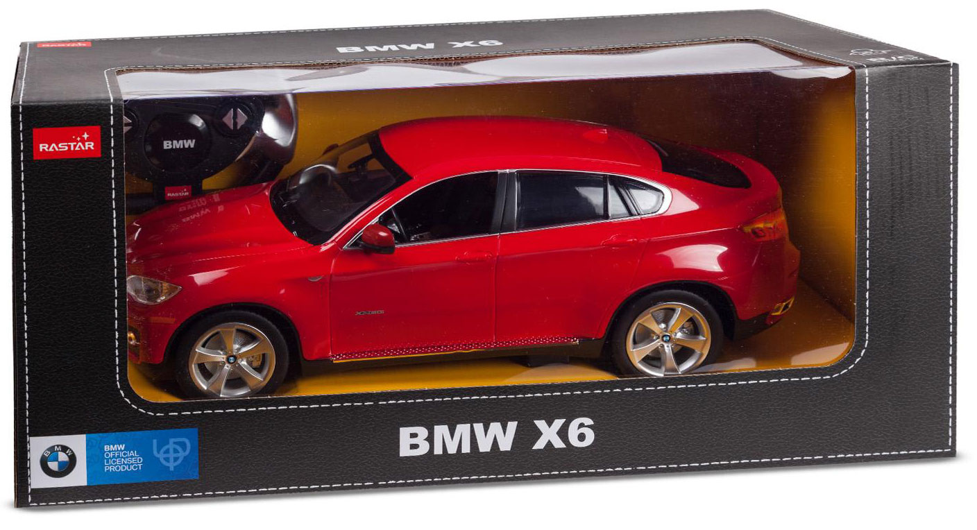 Легковой автомобиль Rastar BMW X6 (31400) 1:14 купить в Москве в  интернет-магазине LEMI KIDS