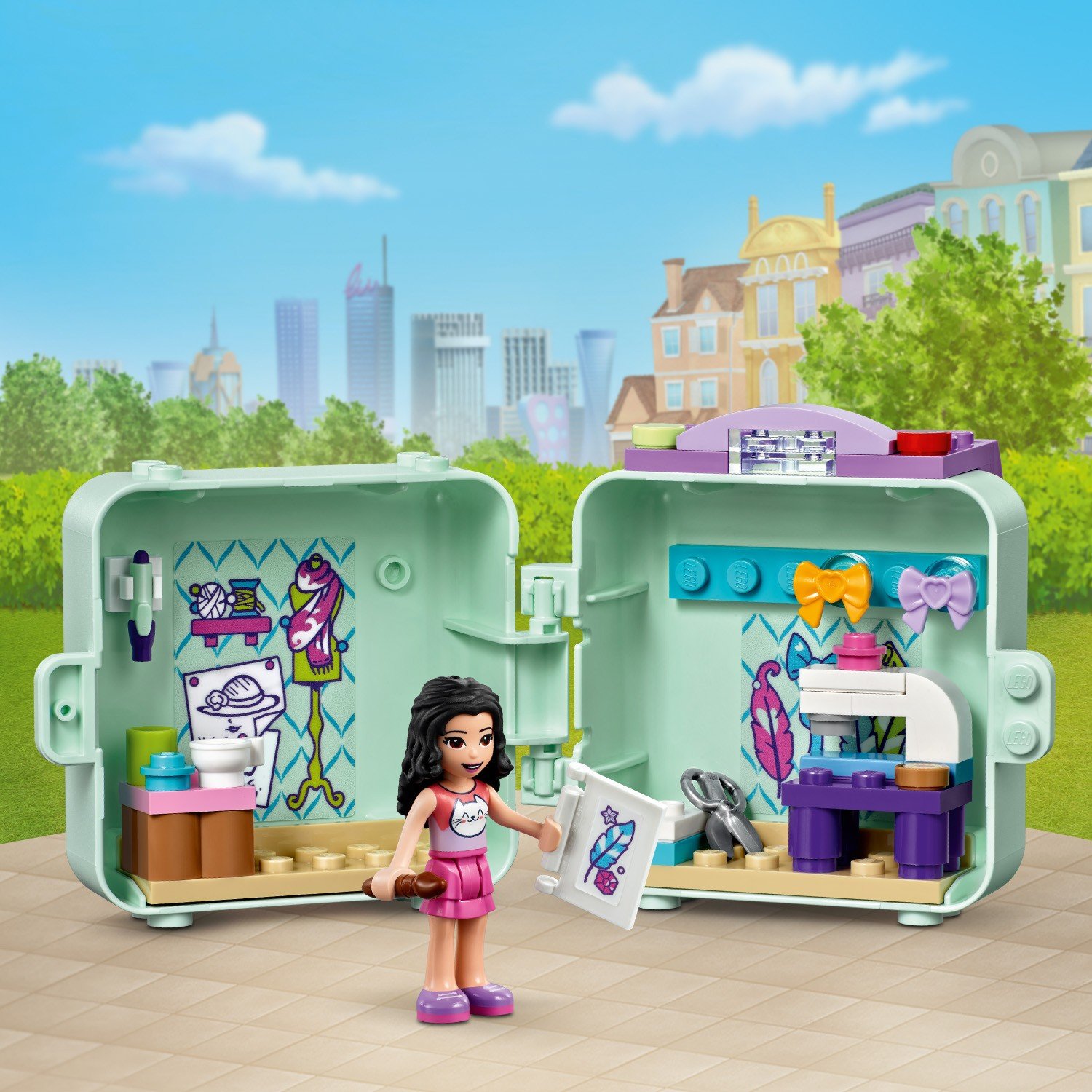 Конструктор Lego Friends Модный кубик Эммы 41668 купить в Москве в  интернет-магазине LEMI KIDS