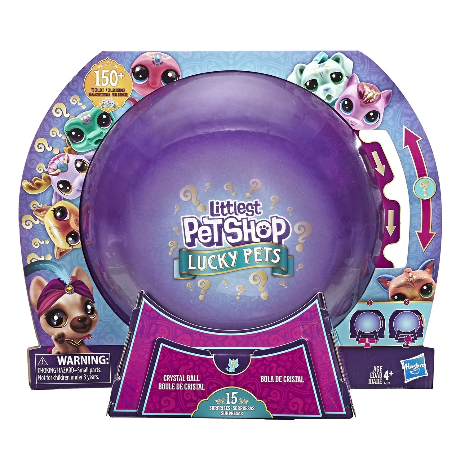 Купить Игровой набор Littlest Pet Shop Lucky Pets Crystal Ball E7412 в  Москве в интернет-магазине LEMI KIDS