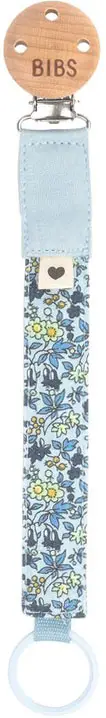 Держатель для пустышки Bibs Liberty, Chamomile Lawn, Baby Blue