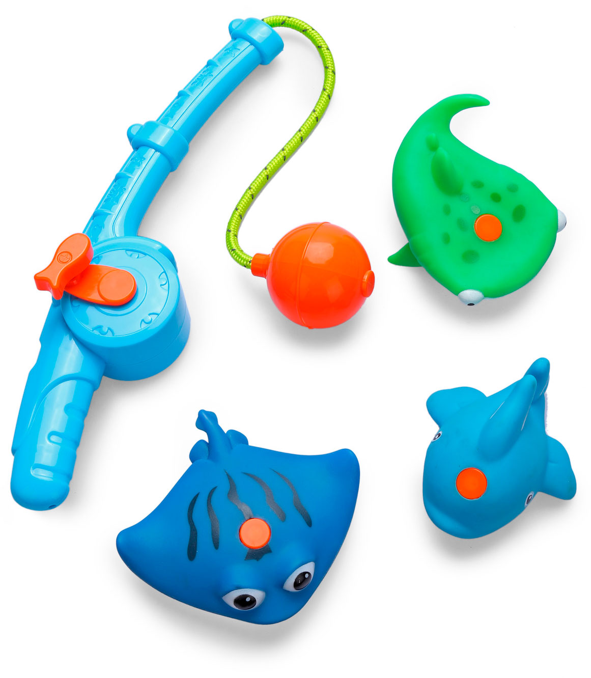 Набор игрушек для ванной Happy Baby Fishman blue купить в Москве в  интернет-магазине LEMI KIDS