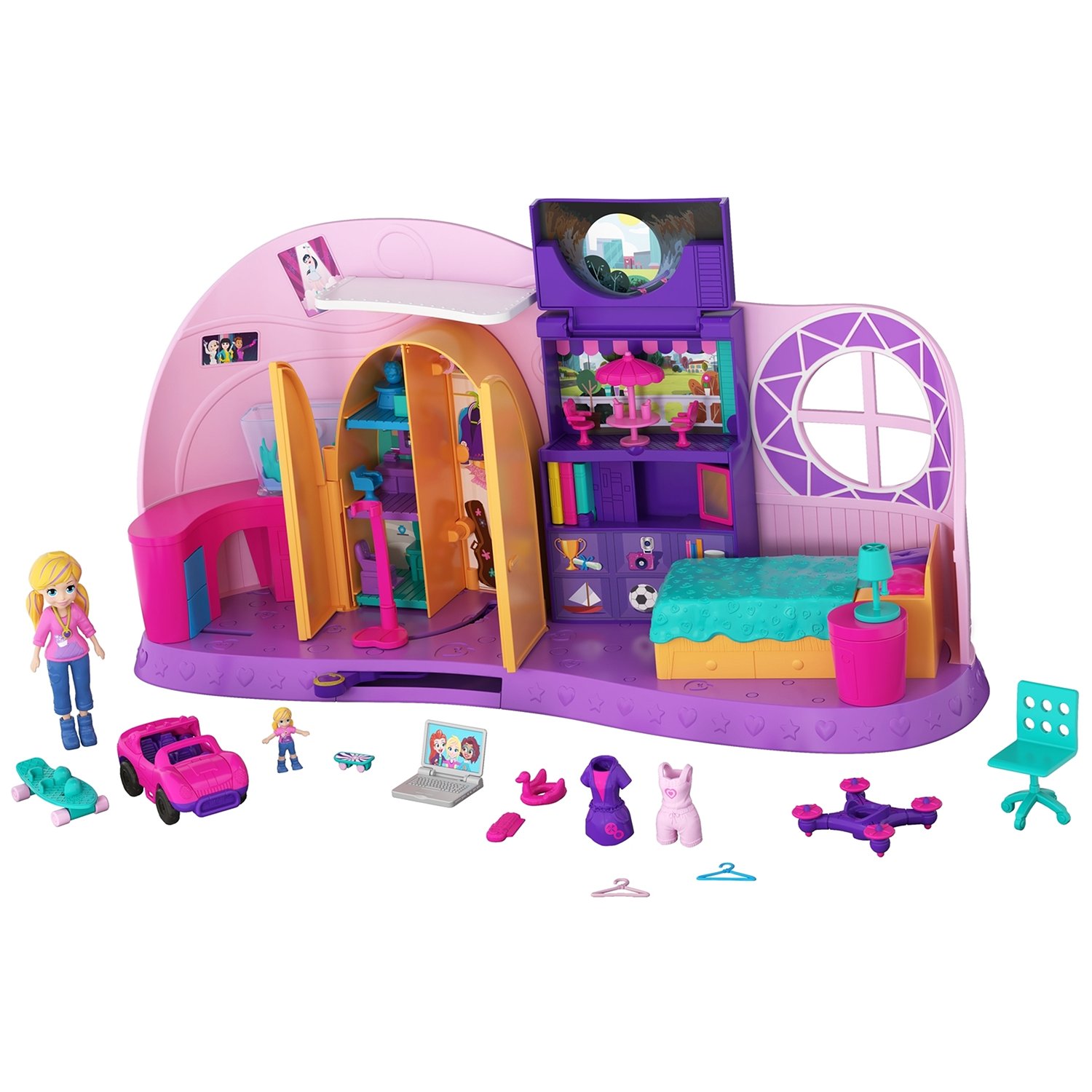 Polly Pocket® Комната Полли купить в Москве в интернет-магазине LEMI KIDS