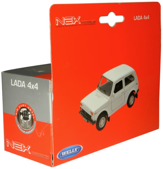 Модель машины Welly Lada 4x4 1:34-39