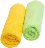 Полотенце AmaroBaby Soft Care в наборе 2 шт. (жёлтый, зелёный)