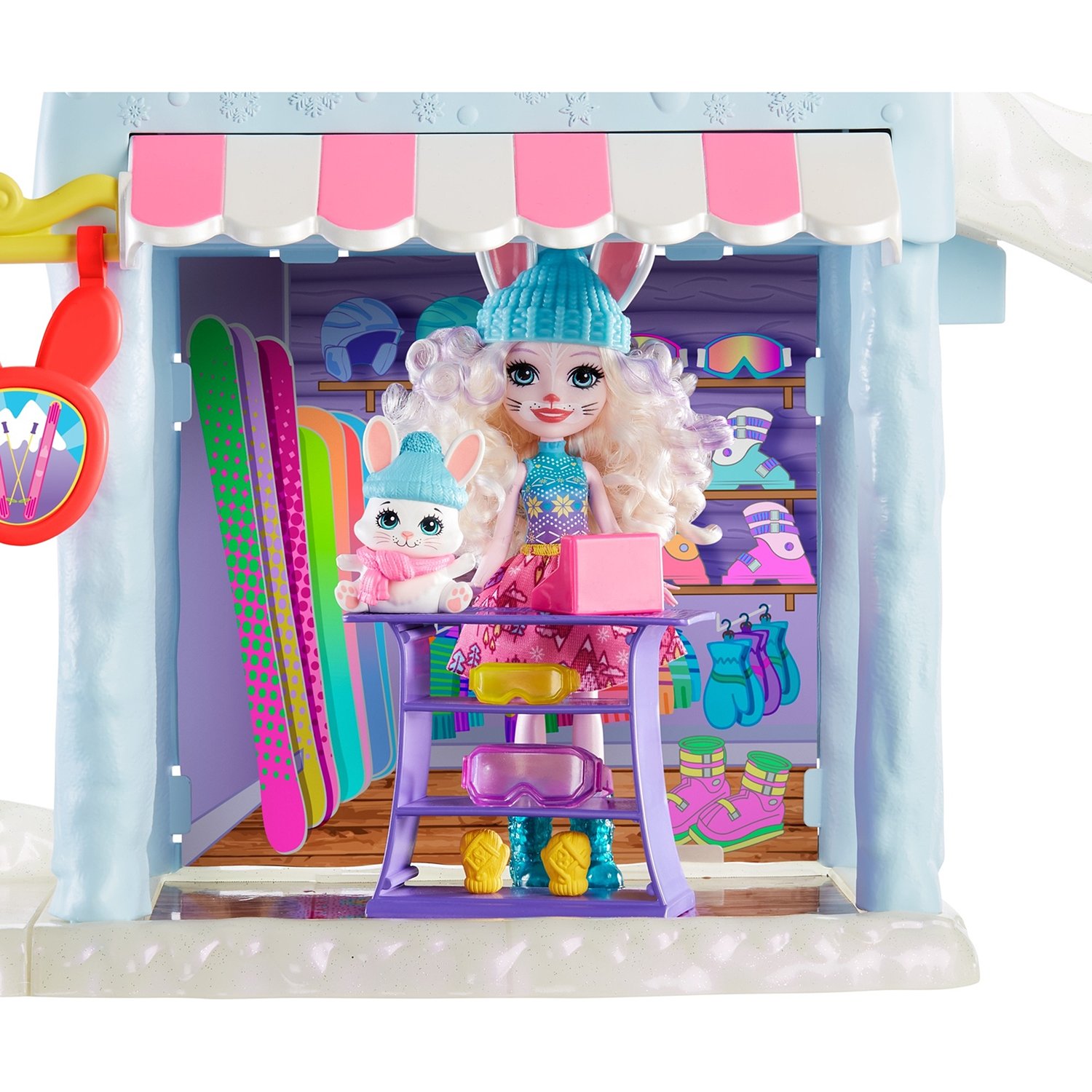 Игровой набор Enchantimals Hoppin Ski Chalet Лыжный домик, GJX50 купить в  Москве в интернет-магазине LEMI KIDS