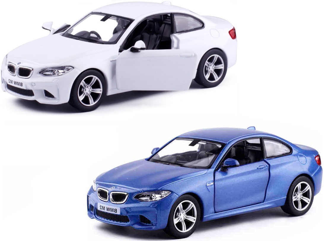 Машина металлическая RMZ City 1:36 BMW M2 COUPE with Strip инерционная, 2  цвета в ассортименте купить в Москве в интернет-магазине LEMI KIDS