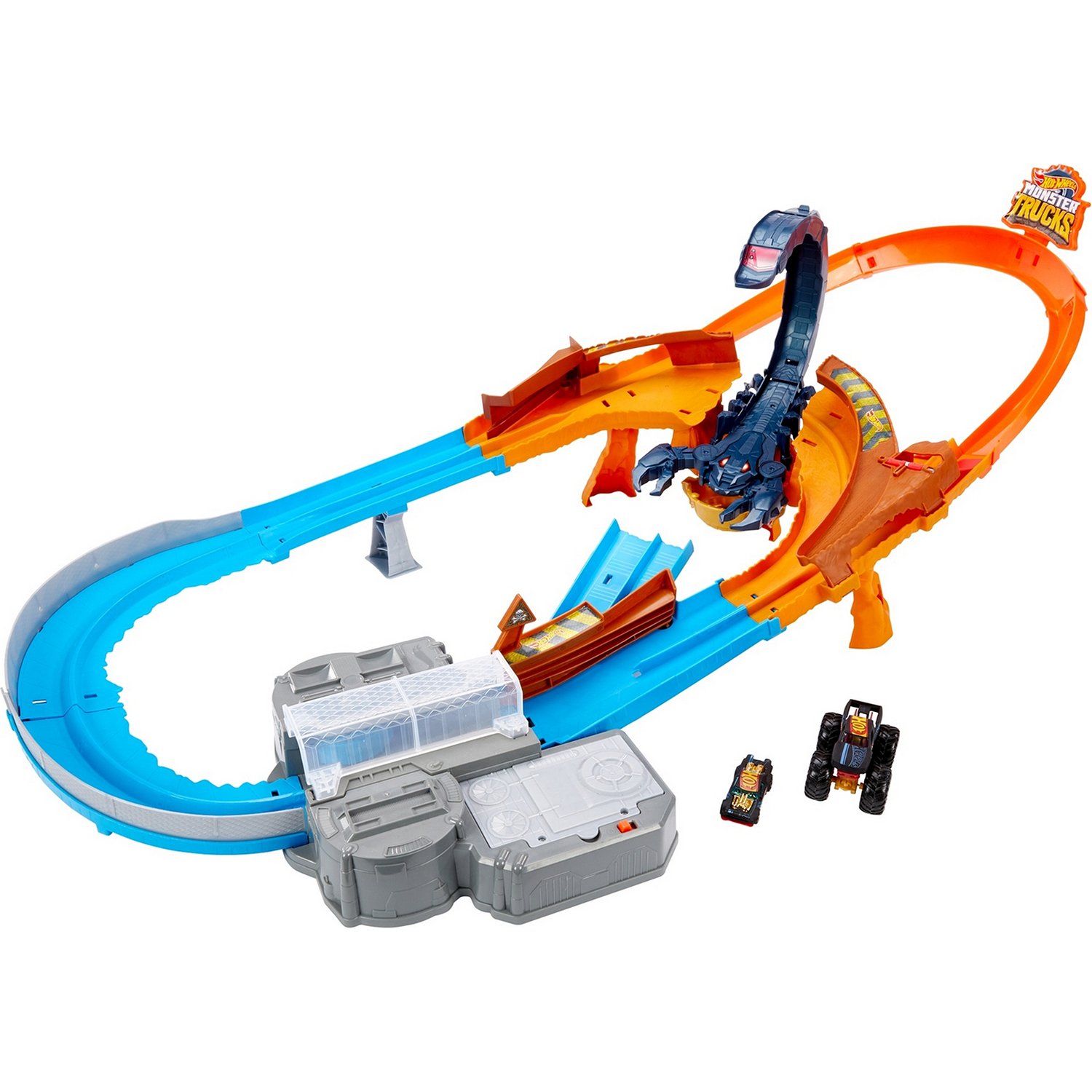 Купить Трек Hot Wheels Monster Truck Scorpion Sting Raceway GNB05 в Москве  в интернет-магазине LEMI KIDS