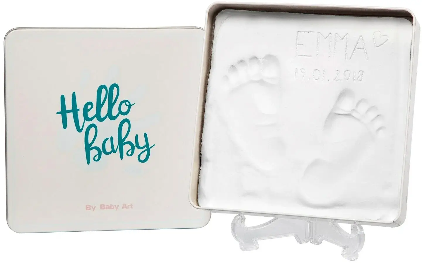 Коробочка для отпечатка Мэджик бокс Baby Art квадратная, арт. 3601094300