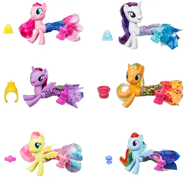 Игровой набор My Little Pony Мерцание Пони в волшебных платьях C0681 в ассортименте
