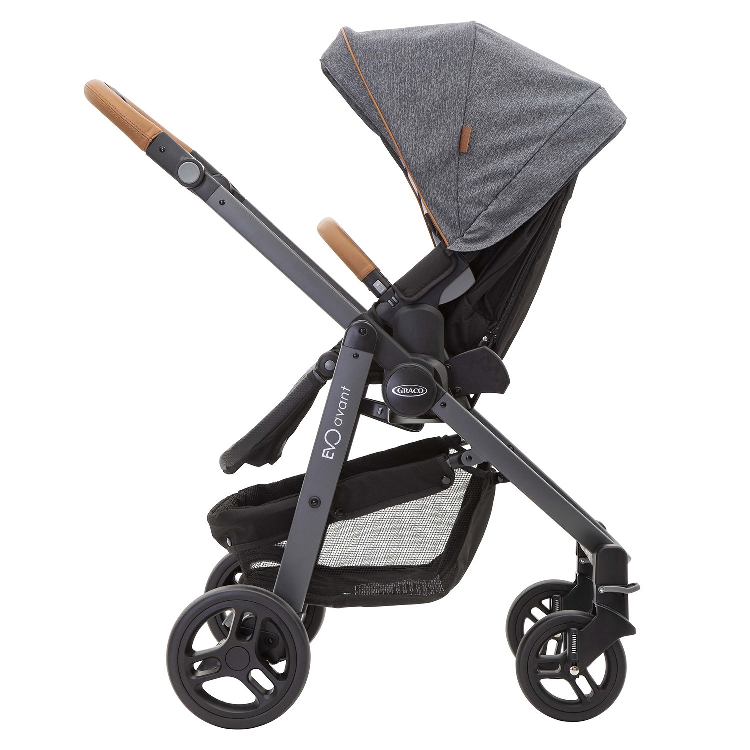 graco striped stroller