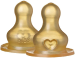 Фотография товара Латексная соска для бутылочки Bottle Nipple 2 Pack Slow Flow Latex медленный поток