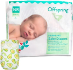 Подгузники Offspring, NB 2-4 кг, 26 шт, расцветка Авокадо Подгузники Offspring, NB 2-4 кг, 26 шт, расцветка Авокадо