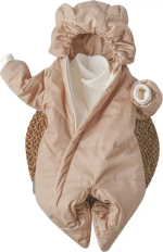 Фотография товара Комбинезон Топтыжка KiDi kids, р. 18, рост 56-62 см, демисезонный, бежевый