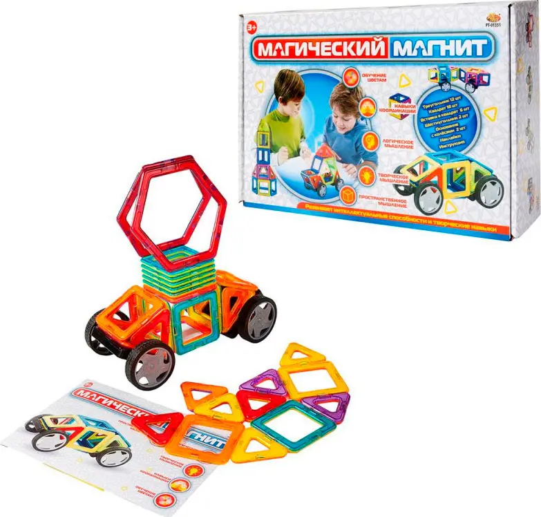 Конструктор ABtoys Магический магнит PT-00748/PT-01351