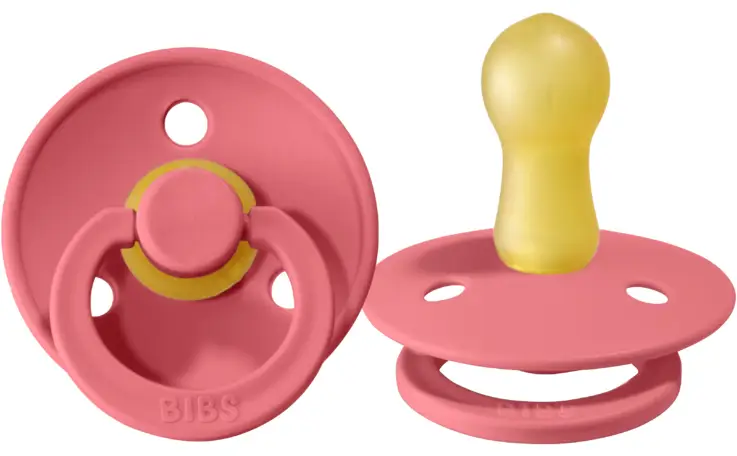 Пустышка Bibs Colour Coral 0-6 месяцев