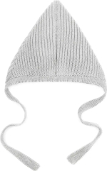 Фотография товара Шапка детская вязаная Amarobaby Pure Love Elf, демисезонная, серый, р.38-40