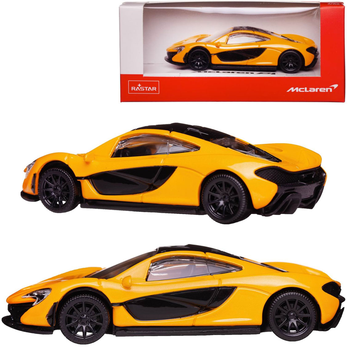 Купить Машина McLaren P1, металлическая, 1:43, желтая в Москве в  интернет-магазине LEMI KIDS