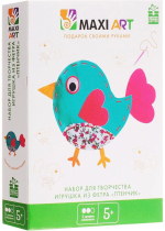 Фотография товара Набор для Творчества Maxi Art, Игрушка из Фетра Птенчик