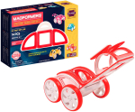Фотография товара Магнитный конструктор Magformers 702006 My First Buggy красный 14 деталей
