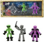 Фотография товара Фигурки StikBot Off the Grid, Raptus 3 штуки