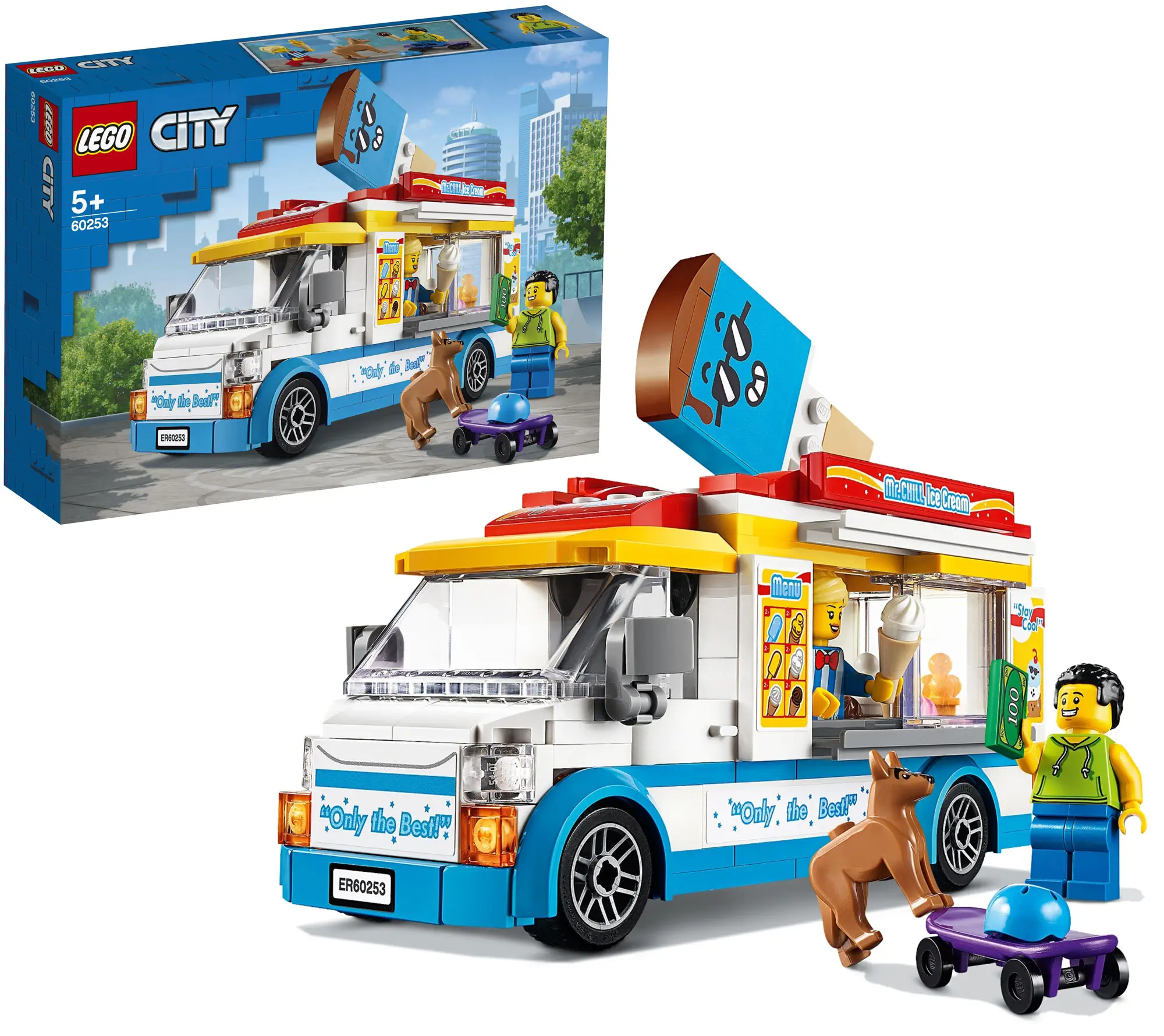 Конструктор LEGO City 60253 Грузовик мороженщика