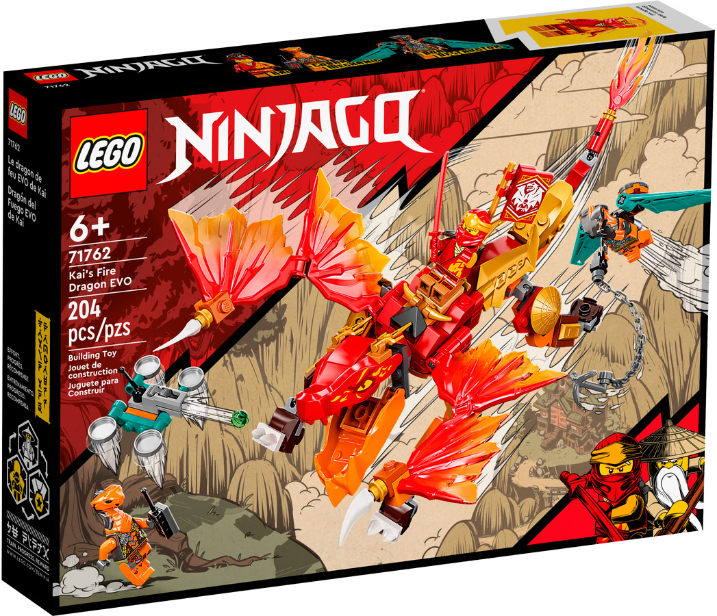 Конструктор Lego Ninjago 71762 Огненный дракон ЭВО Кая купить в Москве в  интернет-магазине LEMI KIDS