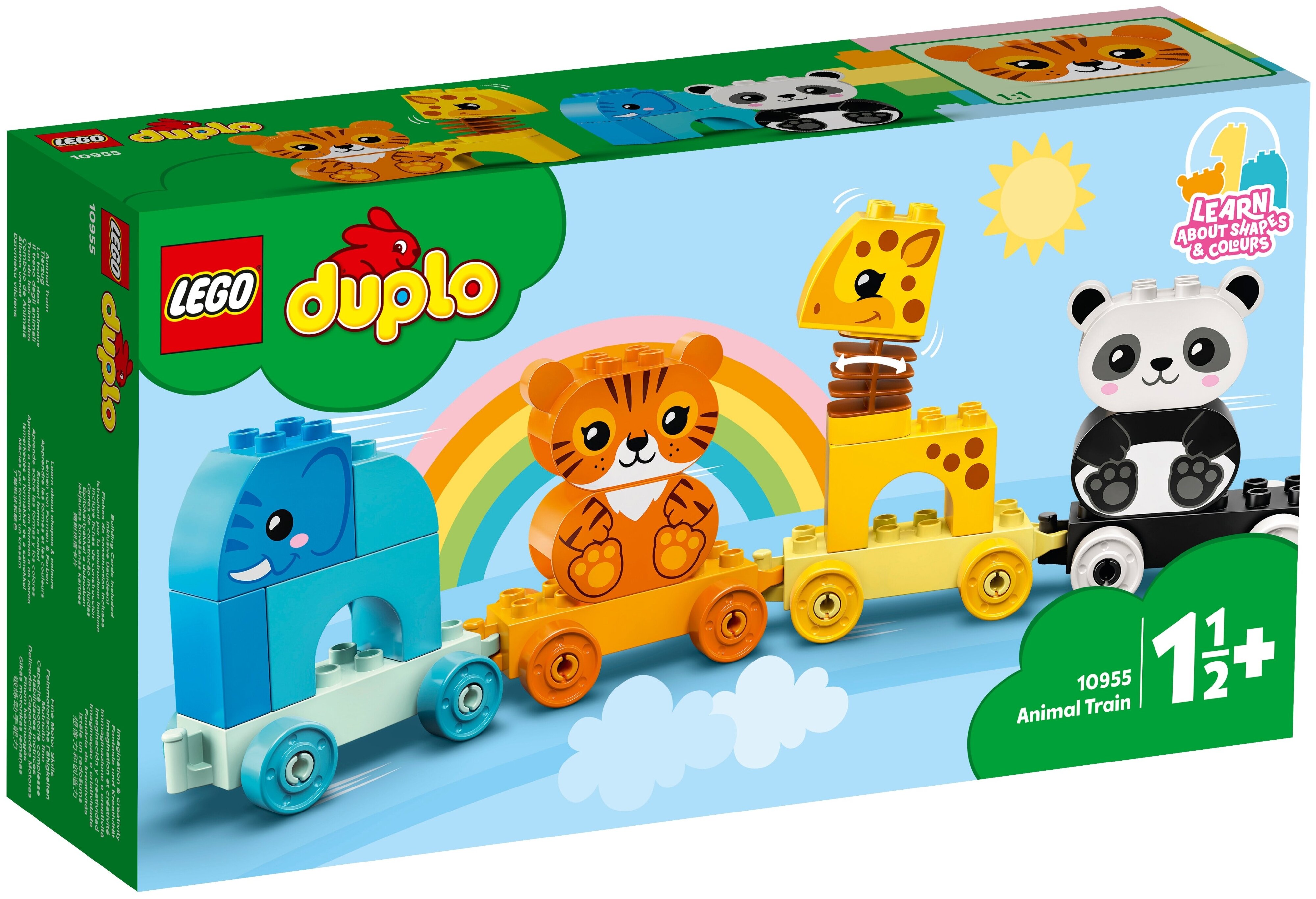 Конструктор LEGO DUPLO 10955 Поезд для животных купить в Москве в  интернет-магазине LEMI KIDS