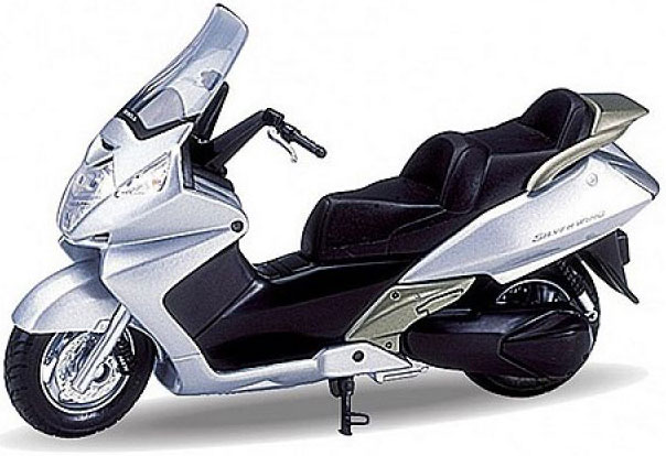 Модель мотоцикла 1:18  Honda Silver Wing