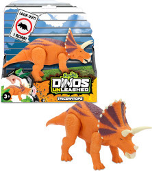 Игрушка Dinos Unleashed фигрука трицератопса со звуковыми эффектами