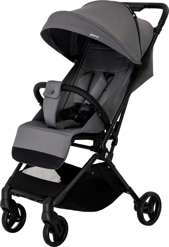 Фотография товара PITUSO коляска детская PERA (прогулочная)Grey Taupe/рама carbon/PU 