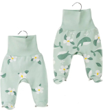 Комплект Baby boom из 2-х ползунков киты-цветы 62