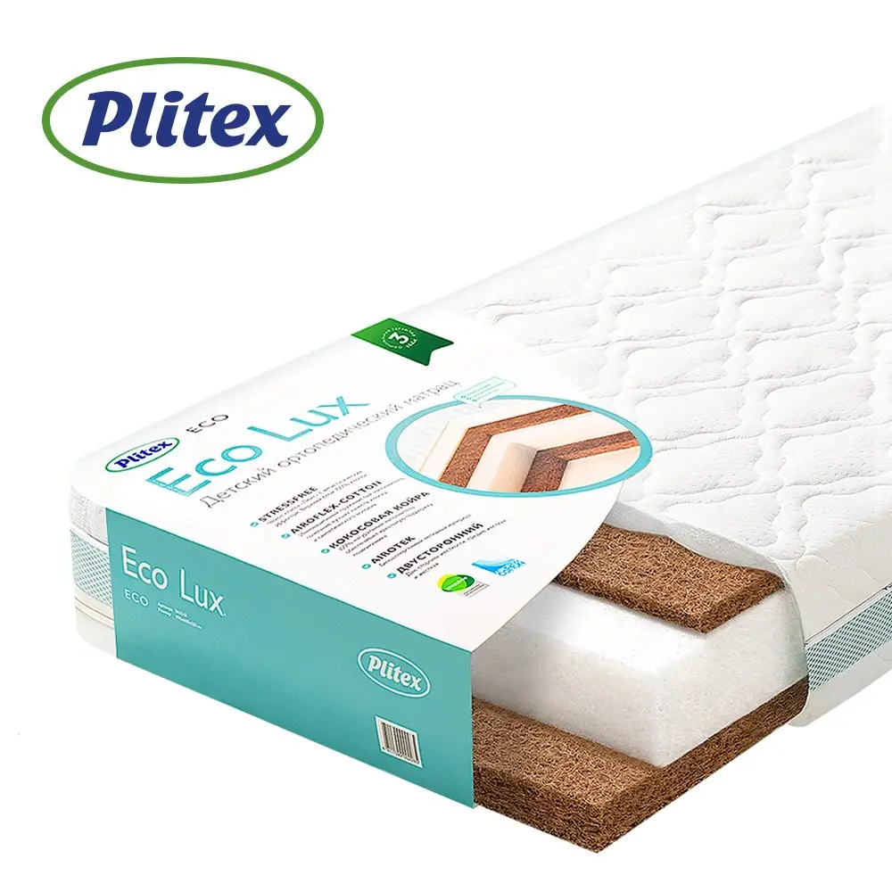 Матрас Plitex Eco Lux 119х60х12 см