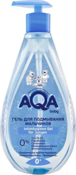Фотография товара Гель Aqa Baby 250 мл для подмывания мальчиков