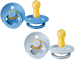 Фотография товара Набор пустышек Bibs Colour Sky Blue, Baby Blue 0-6 месяцев