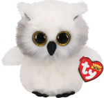 Фотография товара Мягкая игрушка TY Beanie Boo's Снежная сова белая Austin 25 см