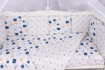 Фотография товара Комплект в кроватку 3 предмета AmaroBaby Baby Boom Космос, белый